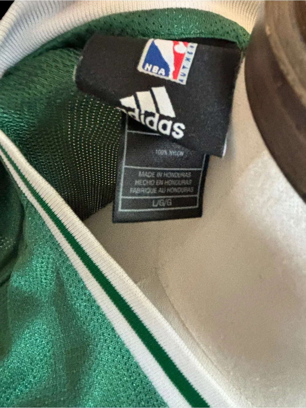 Adidas #5 Kevin Garnett Boston Celtics Green Swingman Jersey Mens Large L excell